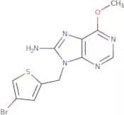 9-[(4-Bromothiophen-2-yl)methyl]-6-methoxy-9H-purin-8-amine