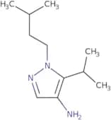 1-(3-Methylbutyl)-5-(propan-2-yl)-1H-pyrazol-4-amine