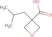 3-(2-Methylpropyl)oxetane-3-carboxylic acid