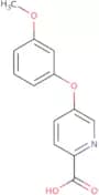 5-(3-Methoxyphenoxy)pyridine-2-carboxylic acid