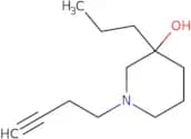 1-(But-3-yn-1-yl)-3-propylpiperidin-3-ol