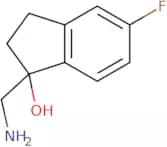 1-(Aminomethyl)-5-fluoro-2,3-dihydro-1H-inden-1-ol