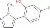 5-Fluoro-2-(1-methyl-1H-pyrazol-5-yl)phenol