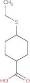 4-(Ethylsulfanyl)cyclohexane-1-carboxylic acid