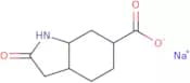 Sodium 2-oxo-octahydro-1H-indole-6-carboxylate
