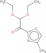 2,2-Diethoxy-1-(4-methyl-1,3-thiazol-2-yl)ethan-1-one