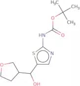 tert-Butyl N-{5-[hydroxy(oxolan-3-yl)methyl]-1,3-thiazol-2-yl}carbamate