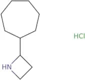 2-Cycloheptylazetidine hydrochloride