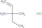 3-Methylpent-1-en-3-amine hydrochloride