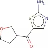 5-(Oxolane-3-carbonyl)-1,3-thiazol-2-amine