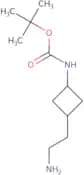 tert-Butyl N-[3-(2-aminoethyl)cyclobutyl]carbamate