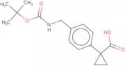 1-[4-({[(tert-Butoxy)carbonyl]amino}methyl)phenyl]cyclopropane-1-carboxylic acid