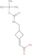 2-[3-({[(tert-Butoxy)carbonyl]amino}methyl)cyclobutylidene]acetic acid