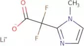 Lithium 2,2-difluoro-2-(1-methyl-1H-imidazol-2-yl)acetate