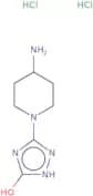 3-(4-Aminopiperidin-1-yl)-1H-1,2,4-triazol-5-ol dihydrochloride