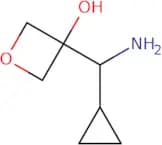 3-[Amino(cyclopropyl)methyl]oxetan-3-ol