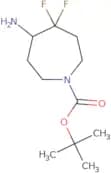 tert-Butyl 5-amino-4,4-difluoroazepane-1-carboxylate