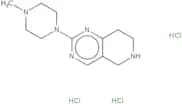 1-Methyl-4-{5H,6H,7H,8H-pyrido[4,3-d]pyrimidin-2-yl}piperazine trihydrochloride