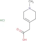 2-(1-Methyl-1,2,3,6-tetrahydropyridin-4-yl)acetic acid hydrochloride