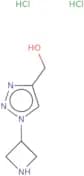 [1-(Azetidin-3-yl)-1H-1,2,3-triazol-4-yl]methanol dihydrochloride
