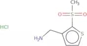 (2-Methanesulfonylthiophen-3-yl)methanamine hydrochloride