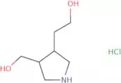 2-[4-(Hydroxymethyl)pyrrolidin-3-yl]ethan-1-ol hydrochloride