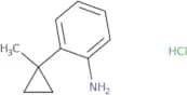 2-(1-Methylcyclopropyl)aniline hydrochloride