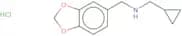 [(1,3-Dioxaindan-5-yl)methyl](cyclopropylmethyl)amine hydrochloride