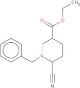 Ethyl 1-benzyl-6-cyanopiperidine-3-carboxylate