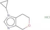 1-Cyclopropyl-1H,4H,6H,7H-pyrano[3,4-d]imidazole hydrochloride