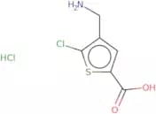 4-(Aminomethyl)-5-chlorothiophene-2-carboxylic acid hydrochloride