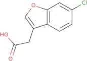 2-(6-Chloro-1-benzofuran-3-yl)acetic acid
