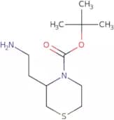 tert-Butyl 3-(2-aminoethyl)thiomorpholine-4-carboxylate