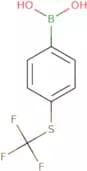 {4-[(Trifluoromethyl)sulfanyl]phenyl}boronic acid