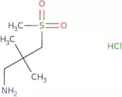 3-Methanesulfonyl-2,2-dimethylpropan-1-amine hydrochloride