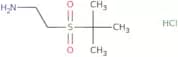 2-(2-Aminoethanesulfonyl)-2-methylpropane hydrochloride