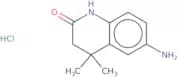 6-Amino-4,4-dimethyl-1,2,3,4-tetrahydroquinolin-2-one hydrochloride
