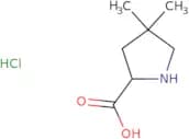 4,4-Dimethylpyrrolidine-2-carboxylic acid hydrochloride