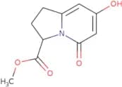methyl 7-hydroxy-5-oxo-1,2,3,5-tetrahydroindolizine-3-carboxylate