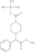 tert-Butyl 4-(2-methoxy-2-oxo-1-phenylethyl)piperazine-1-carboxylate