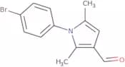 1-(4-Bromophenyl)-2,5-dimethyl-1H-pyrrole-3-carbaldehyde