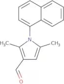 2,5-Dimethyl-1-(naphthalen-1-yl)-1H-pyrrole-3-carbaldehyde