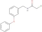 2-Chloro-N-[(3-phenoxyphenyl)methyl]acetamide