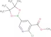 Methyl 2-chloro-5-(4,4,5,5-tetramethyl-1,3,2-dioxaborolan-2-yl)nicotinate
