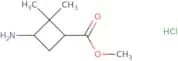 Methyl (1S,3R)-3-amino-2,2-dimethylcyclobutane-1-carboxylate hydrochloride