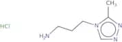 3-(3-Methyl-4H-1,2,4-triazol-4-yl)propan-1-amine 1.55*hydrochloride