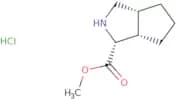 rac-Methyl (1R,3aR,6aS)-octahydrocyclopenta[C]pyrrole-1-carboxylate hydrochloride