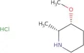 rac-(2R,3R)-3-Methoxy-2-methylpiperidine hydrochloride