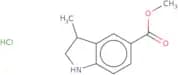 Methyl 3-methyl-2,3-dihydro-1H-indole-5-carboxylate hydrochloride