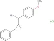 (4-Methoxyphenyl)(2-phenylcyclopropyl)methanamine hydrochloride